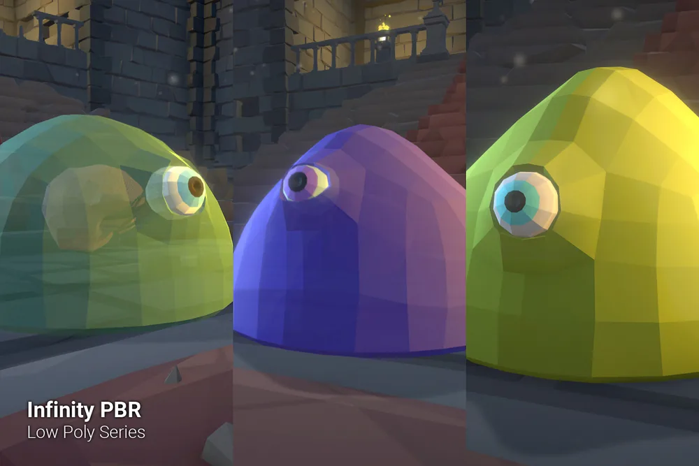 Low Poly Character – Slime